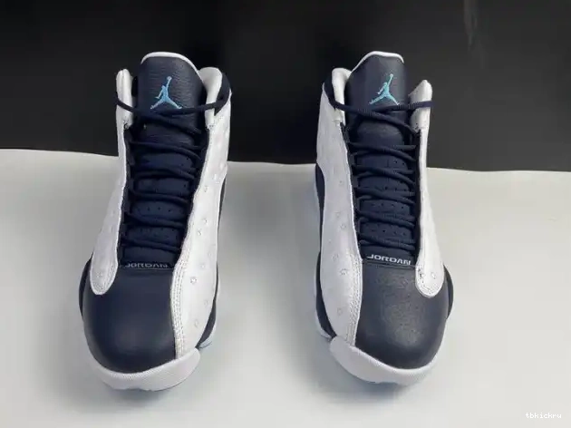 Rep TBK 13 Air Jordan Dark Powder Blue 414571-144 0602